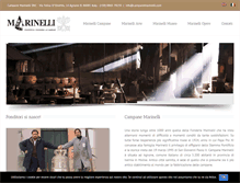 Tablet Screenshot of campanemarinelli.com